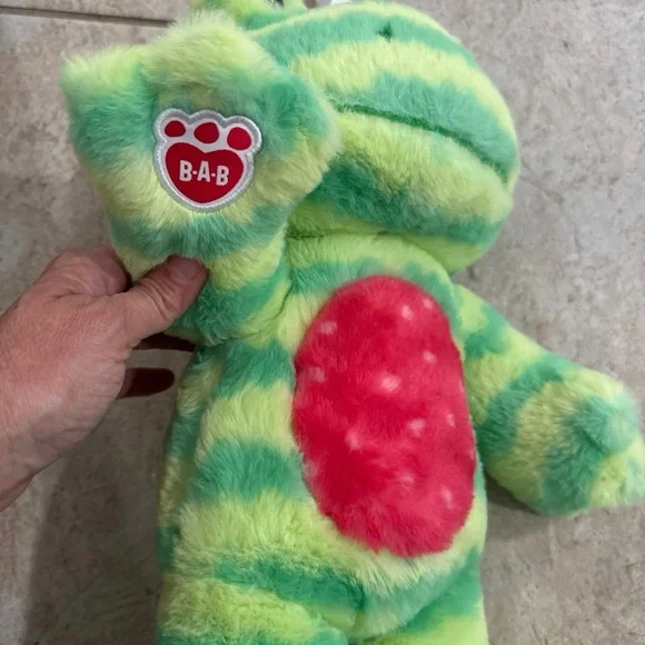 Build A Bear Watermelon Frog With Sound - Picture 4 of 9